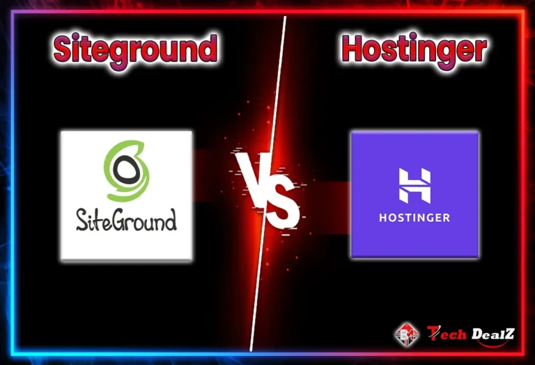 Hostinger VS siteground