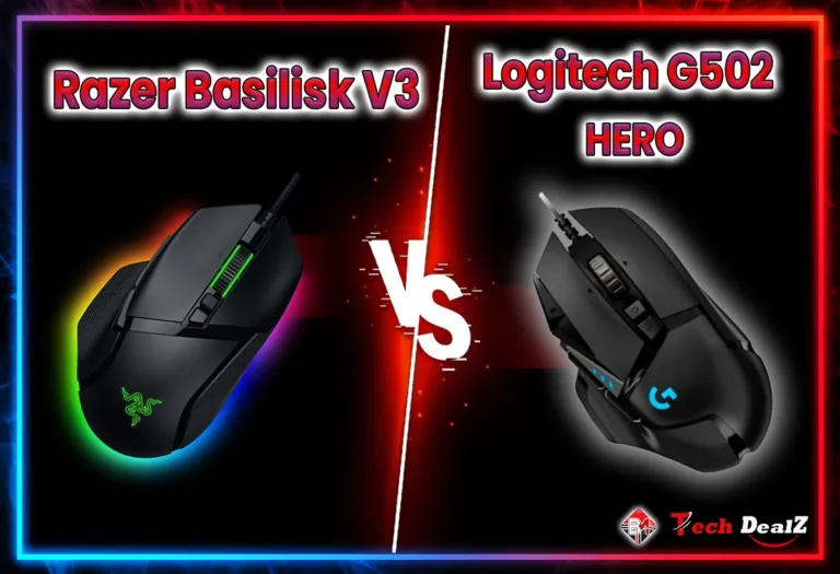 Logitech G502 HERO VS Razer Basilisk V3