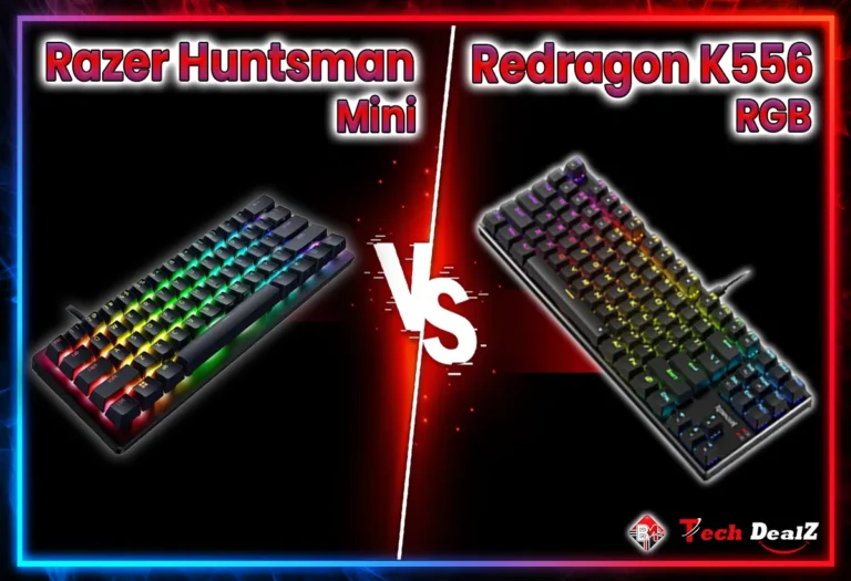 Redragon K556 RGB VS Razer Huntsman Mini