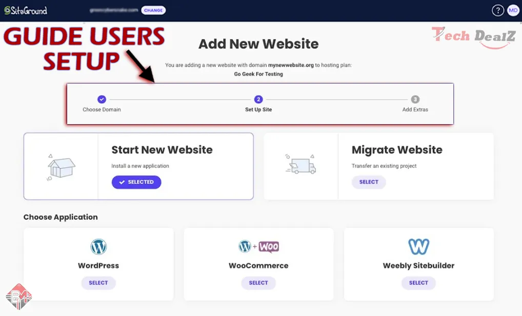 SiteGround key features