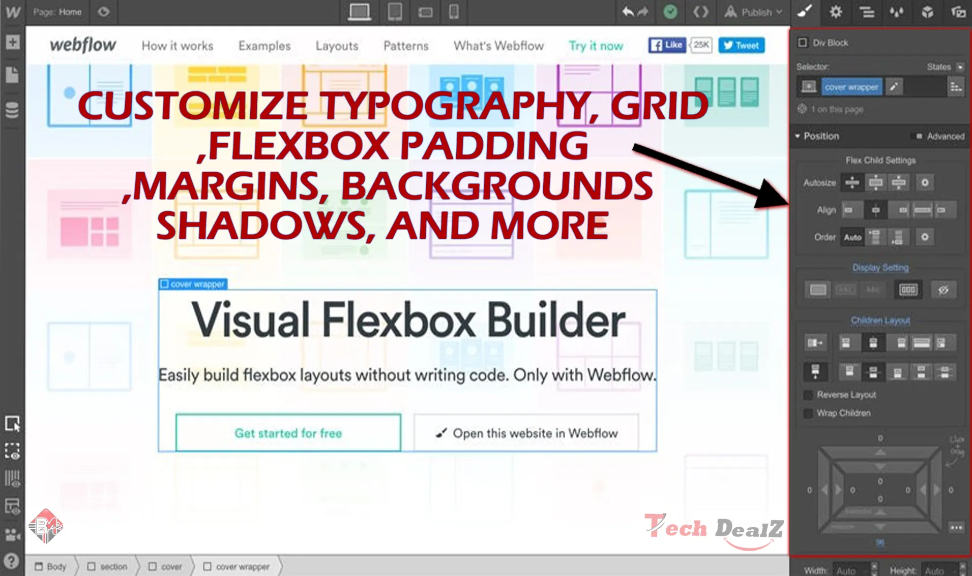 Top Key features of webflow
