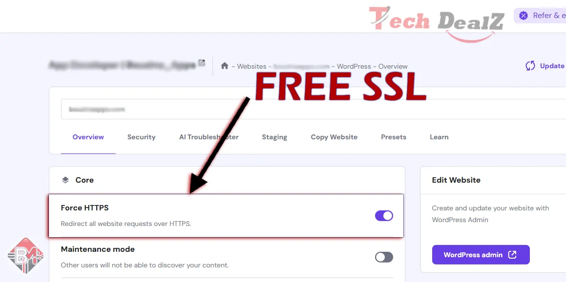 key Features of hostinger