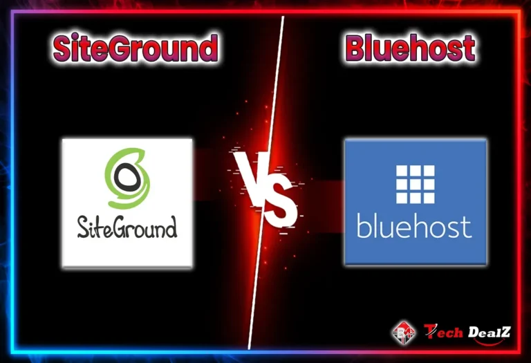 siteground VS Bluehost